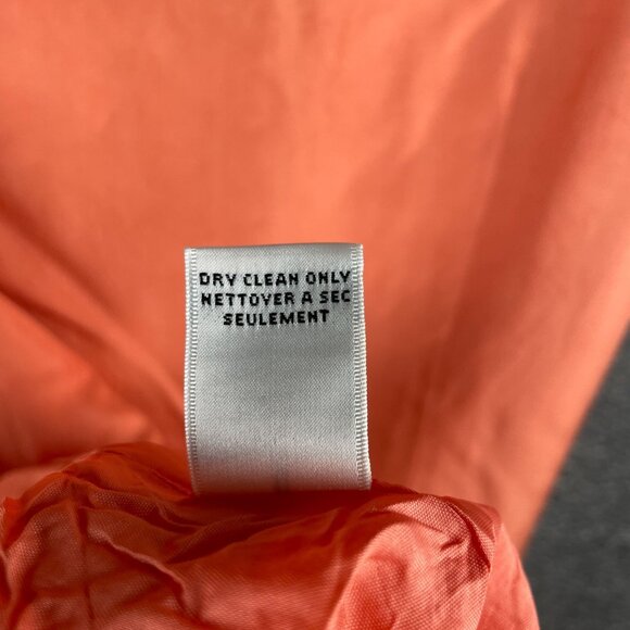 Talbots Pure Silk Womens Shirt Dress 14W Work Office Capsule Easter Minimal - Picture 16 of 16